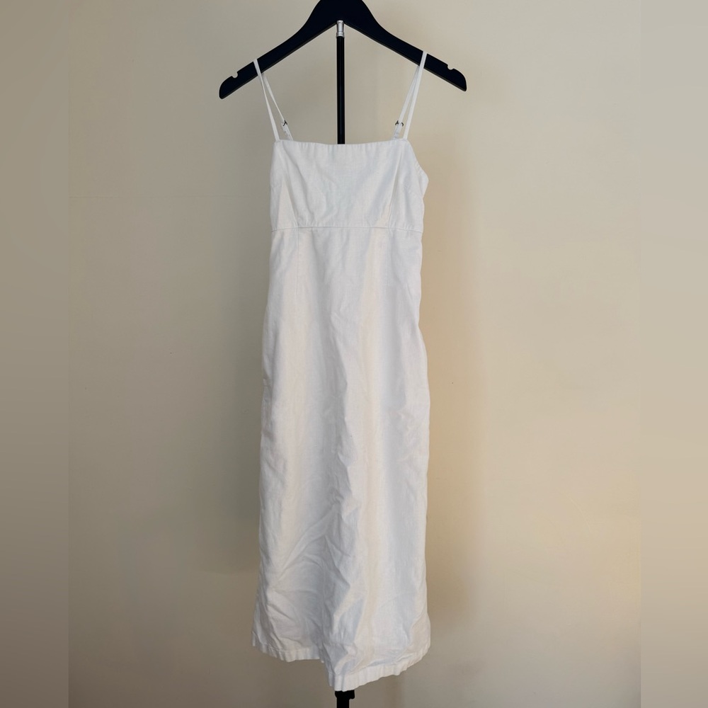 Abercrombie & Fitch White Maxi Dress